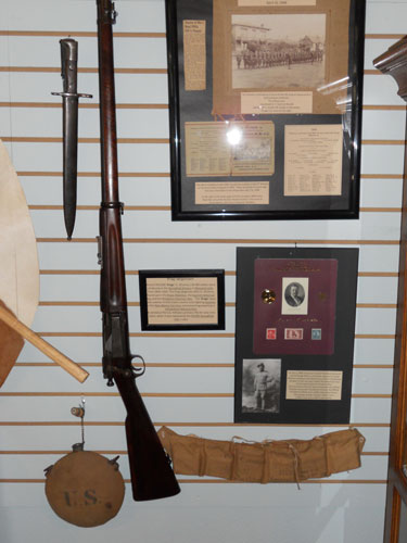 Spanish American War exhibit